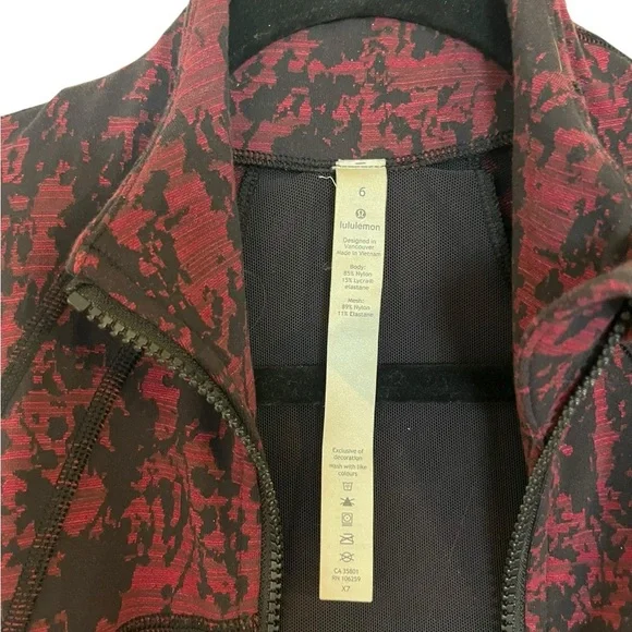 Lululemon Define Jacket Scatter Blossom Womens Size 6 - Picture 12 of 16